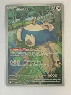 Snorlax SVP 051 Scarlet & Violet 151 Black Star Promo Pokemon TCG NM/M - Image 1