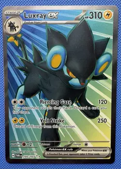 Pokemon Luxray ex 195/167 Sv06: Twilight Masquerade Ultra Rare Full Art Holo - Image 1