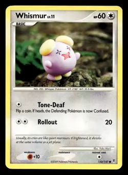 Whismur 132/147 Common Supreme Victors Pokemon LP - Image 1