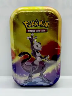 Pokemon TCG Kanto Power Mewtwo Mini Tin Factory Sealed - Brand New - Image 1