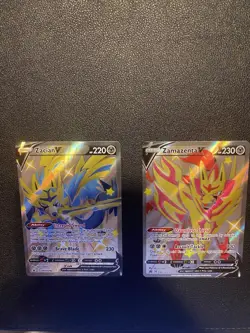 Pokemon TCG Zamazenta V And Zacian V SWSH292 And SWSH293 Promos - Image 3