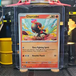 Charcadet Paradox Rift Pokemon TCG 026/182 Scarlet & Violet Common - Image 1