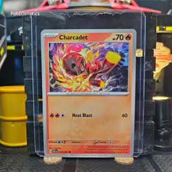 Charcadet Paldean Fates Pokemon TCG 014/091 Scarlet & Violet Common - Image 1
