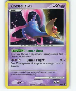 Cresselia - DP51 Diamond & Pearl Black Star Promo - Holo - Pokemon TCG 2009 (LP+ - Image 1