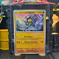Cornerstone Mask Ogerpon Destined Rivals Pokemon TCG 111/182 Scarlet & Violet - Image 1