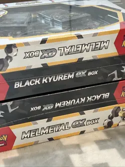 SEALED! Pokemon Black Kyurem And Melmetal EX Collection Box Target Black Friday - Image 3