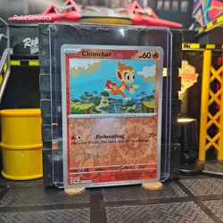 Chimchar Twilight Masquerade Reverse Holo Pokemon TCG 031/167 Scarlet & Violet - Image 3