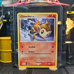 Chimchar POP Series 8 Promo Pokemon TCG 12/17 Common - Image 1