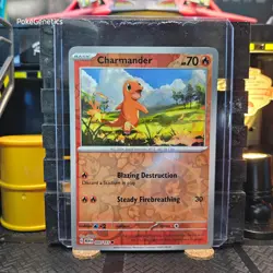 Charmander Promo Costco 151 Cosmos Holo Pokemon TCG 004/165 Scarlet & Violet - Image 1