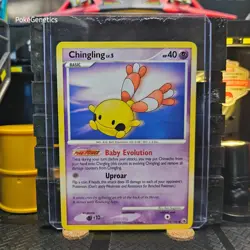 Chingling Majestic Dawn Pokemon TCG 58/100 Diamond & Pearl Common - Image 1