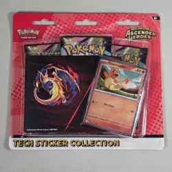 Pokemon TCG Mega Evolution Ascended Heroes Tech Sticker Collection - Charmander - Image 1