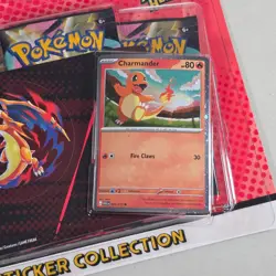 Pokemon TCG Mega Evolution Ascended Heroes Tech Sticker Collection - Charmander - Image 2