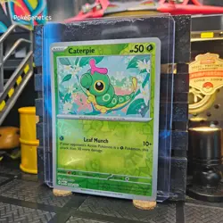 Caterpie 151 Reverse Holo Pokemon TCG 010/165 Scarlet & Violet Common - Image 2
