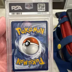 2023 Pokemon Paldea Evolved Magikarp Illustration Rare #203/193 PSA 8 NE - Image 2