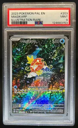 2023 Pokemon Scarlet & Violet Paldea Evolved Magikarp #203/193 PSA 9 - Image 1