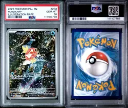Pokemon Magikarp Illustration 2023 Rare English Paldea Evolved #203/193 PSA 10 - Image 3