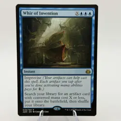 Magic MTG: Whir Of Invention - Aether Revolt (AER) #49 (Near Mint) Rare - Image 1