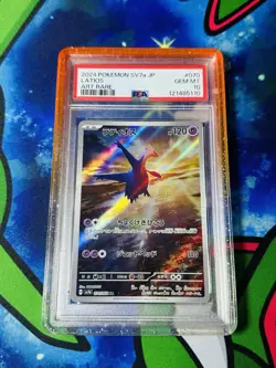 US SELLER PSA 10 Latios 070/064 AR Paradise Dragona Japanese Pokemon sv7a 🔥 - Image 1