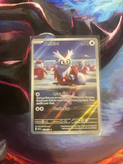 Pokemon Card Delibird 152/132 Illustration Rare Mega Evolution Base Set NM - Image 1
