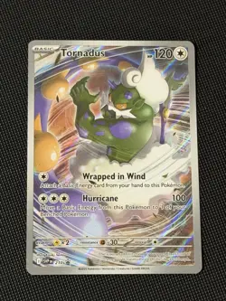 Pokemon TCG White Flare Tornadus SVP EN 210 Black Star ETB Promo English - Image 1