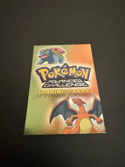 2004 Topps Pokemon Advanced Challenge Checklist 90 ( Foil Holo) - Image 2