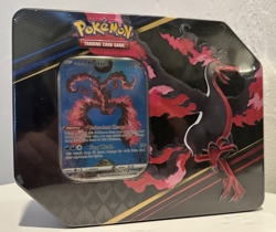 Pokemon Crown Zenith Moltres tin, Contains 5 Packs Crown Zenith & Promo Card - Image 1