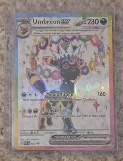 Umbreon ex 176 Sv: Scarlet & Violet Promo Cards Holo - Image 1