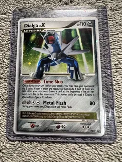 Pokemon TCG Dialga LV.X DP37 2009 Black Star Promo Holo Card LP - Image 1