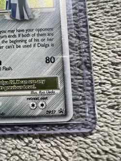 Pokemon TCG Dialga LV.X DP37 2009 Black Star Promo Holo Card LP - Image 3