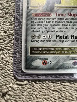 Pokemon TCG Dialga LV.X DP37 2009 Black Star Promo Holo Card LP - Image 4