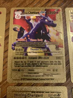 Lot Of 6 Pokemon CHARIZARD Gold Foil Cards VMAX GX Mixed Years - Image 3