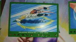 Carte Dragon Ball Z Serie Part 5 Verde 27 card DBZ Panini Verte rare Vegetto Buu - Image 1
