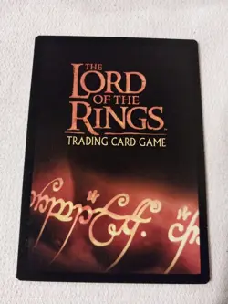 2002 LOTR DECIPHER LORD OF THE RINGS MOVIE GAME CARD #2U71 THROW YOURSELF NEXT - Image 2