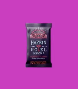 HAZBIN HOTEL Season 2 Trading Cards 1st Edition Booster Pack x10 IN HAND - Image 1