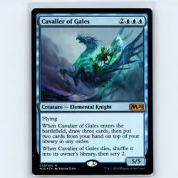 MTG Cavalier of Gales #52 M20 Core Set 2020 Foil M NM Magic Card - Image 1