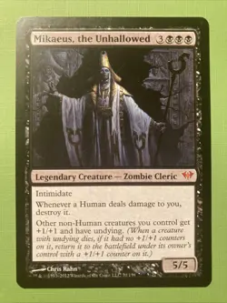 MTG - Mikaeus, the Unhallowed - Dark Ascension - NM - Image 1