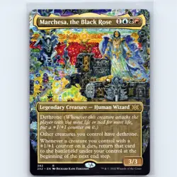 MTG Marchesa the Black Rose Borderless 382 Double Masters 2022 Normal R NM Magic - Image 1