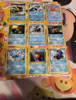 Lot Of 42 Pokemon Cards - Holos, Reverse Holos, Normal Cards - Water Types - Image 3