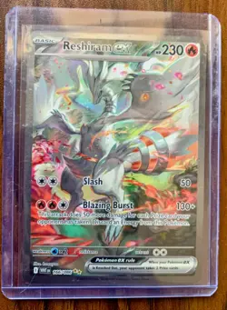 Pokemon TCG Reshiram EX 166/086 Special Illustration White Flare English 166/086 - Image 1