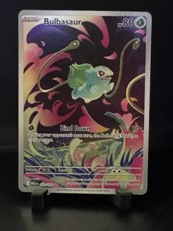 Pokemon Bulbasaur Holo Card Mega Evolution 133/132 ME01 - Image 1