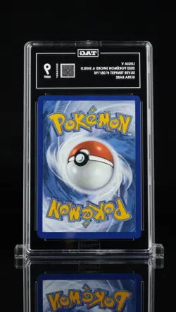 2022 Pokemon SWSH Silver Tempest Lugia V #138/195 TAG 9 Mint Ultra Rare - Image 2