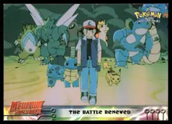 Battle Renewed #32 Pokemon 1999 Topps Movie LP - Image 1