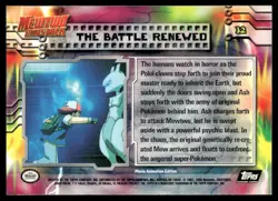 Battle Renewed #32 Pokemon 1999 Topps Movie LP - Image 2