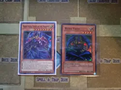 YUGIOH MAHA VAILO MRL SUPER UNLIMITED VLP + LIGHT OF THE HEAVENS SUPER 1ST NM - Image 1