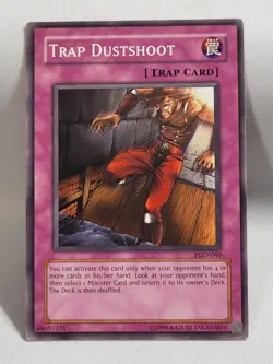 YuGiOh TCG 2 x Trap Dustshoot PGD-049 Unlimited Common LP - Image 3