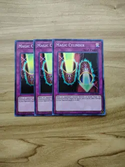 Yu-Gi-Oh! - Magic Cylinder 3X - Super Rare / Holo - Full Playset - Image 1