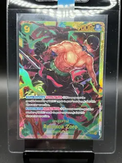 Roronoa Zoro OP06-118 SEC Alt Art - One Piece Card Game Secret Rare - Image 1