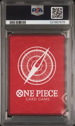 2025 ONE PIECE PROMOS DODGERS X ONE PIECE NIGHT #010 MONKEY D. LUFFY PSA 10 - Image 2