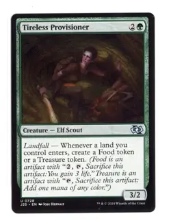 Tireless Provisioner U 728 Regular Foundations Jumpstart MTG Card NM - Image 1