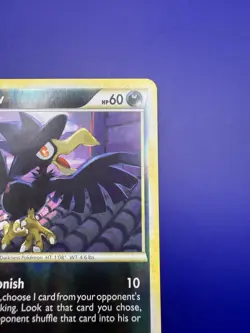⚡Murkrow 58/90 Undaunted Reverse Holo Pokemon TCG LP 2010 - Image 2